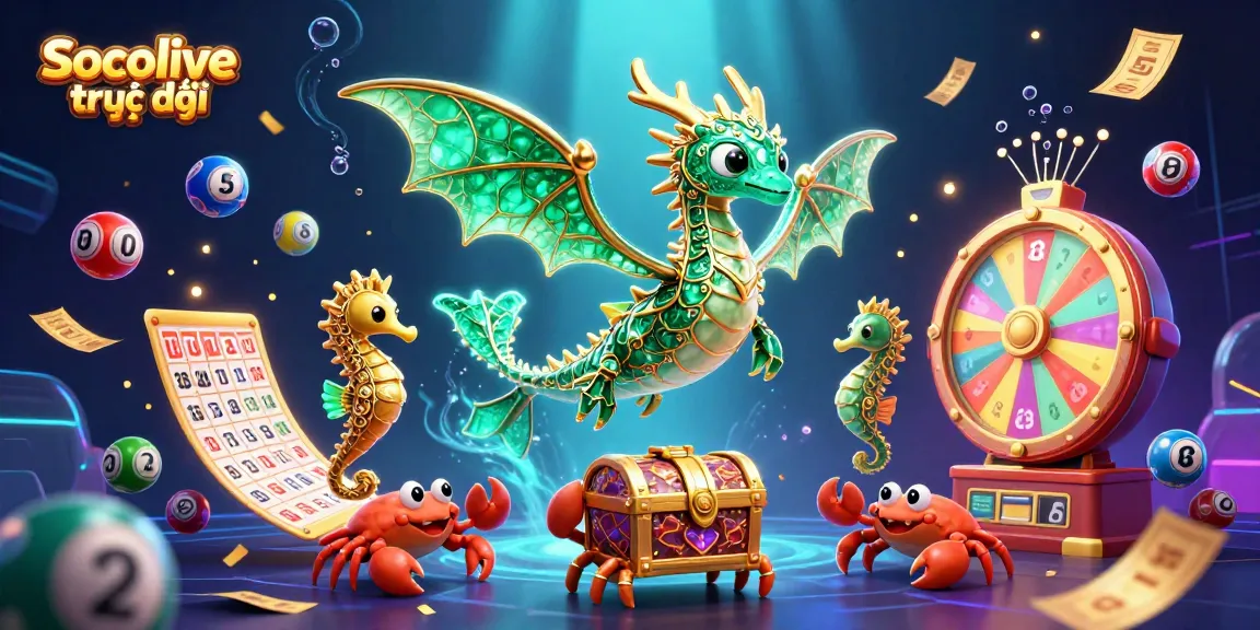 Experience Socolive trực tiếp with vibrant carousel of gaming excitement and colorful elements.