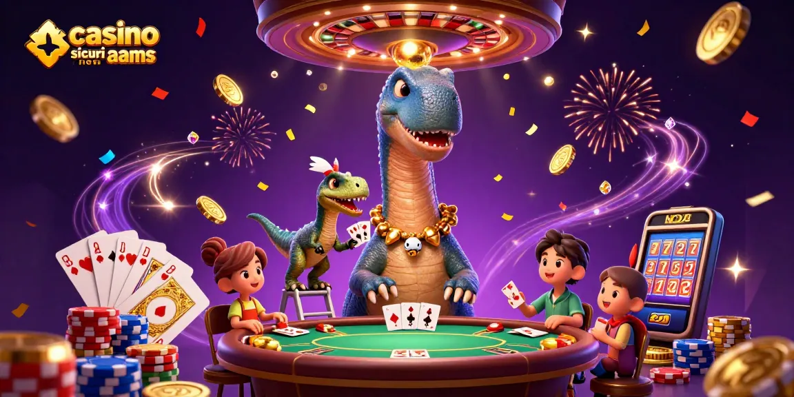 Experience the excitement of casino sicuri non aams with vibrant visuals and dynamic characters in action.