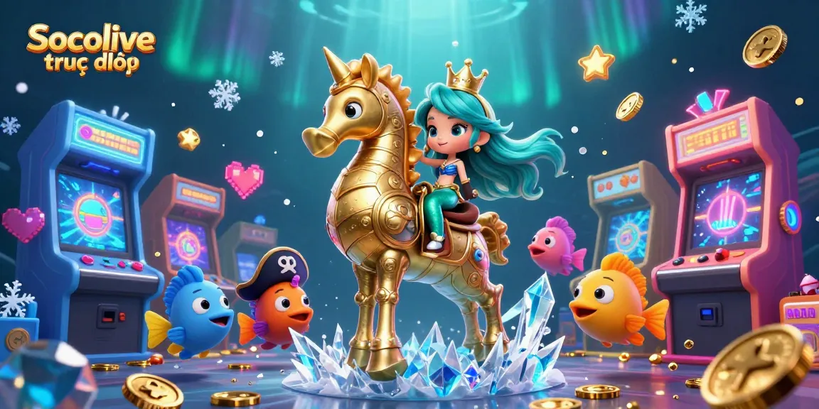 Socolive trực tiếp enhances the thrill of online gaming with vibrant characters and dynamic casino elements